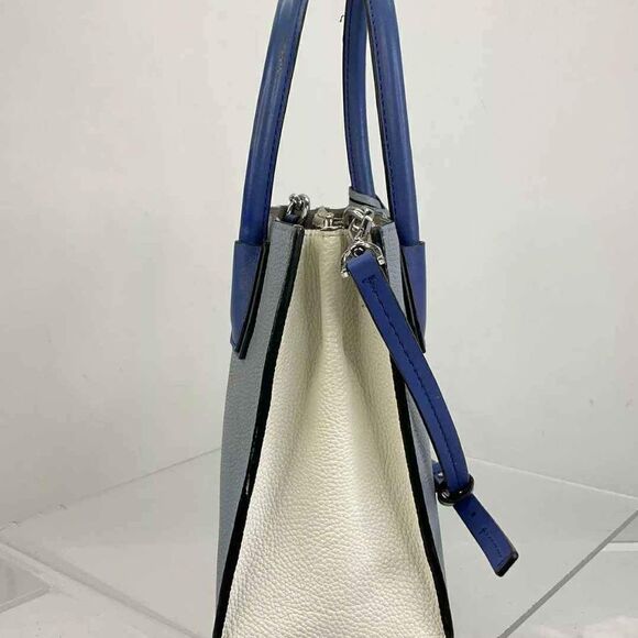MICHAEL Kors MK Designer Studio Mercer Blue White Crossbody Bag Purse Handbag - Picture 6 of 9